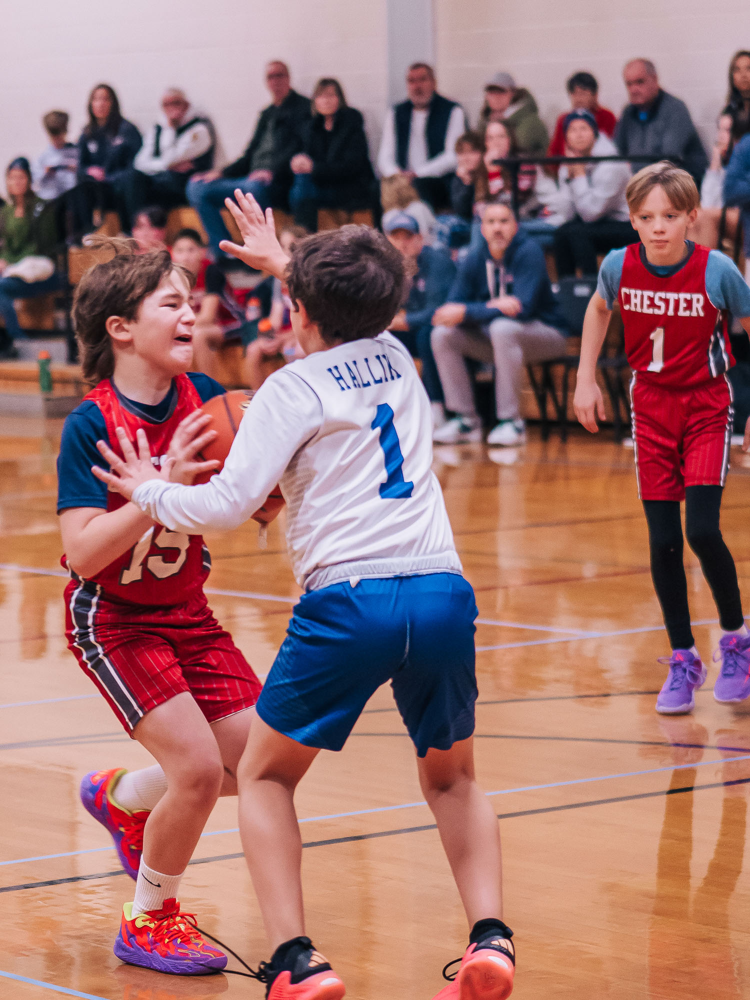 Drive with crowd and Chester #1