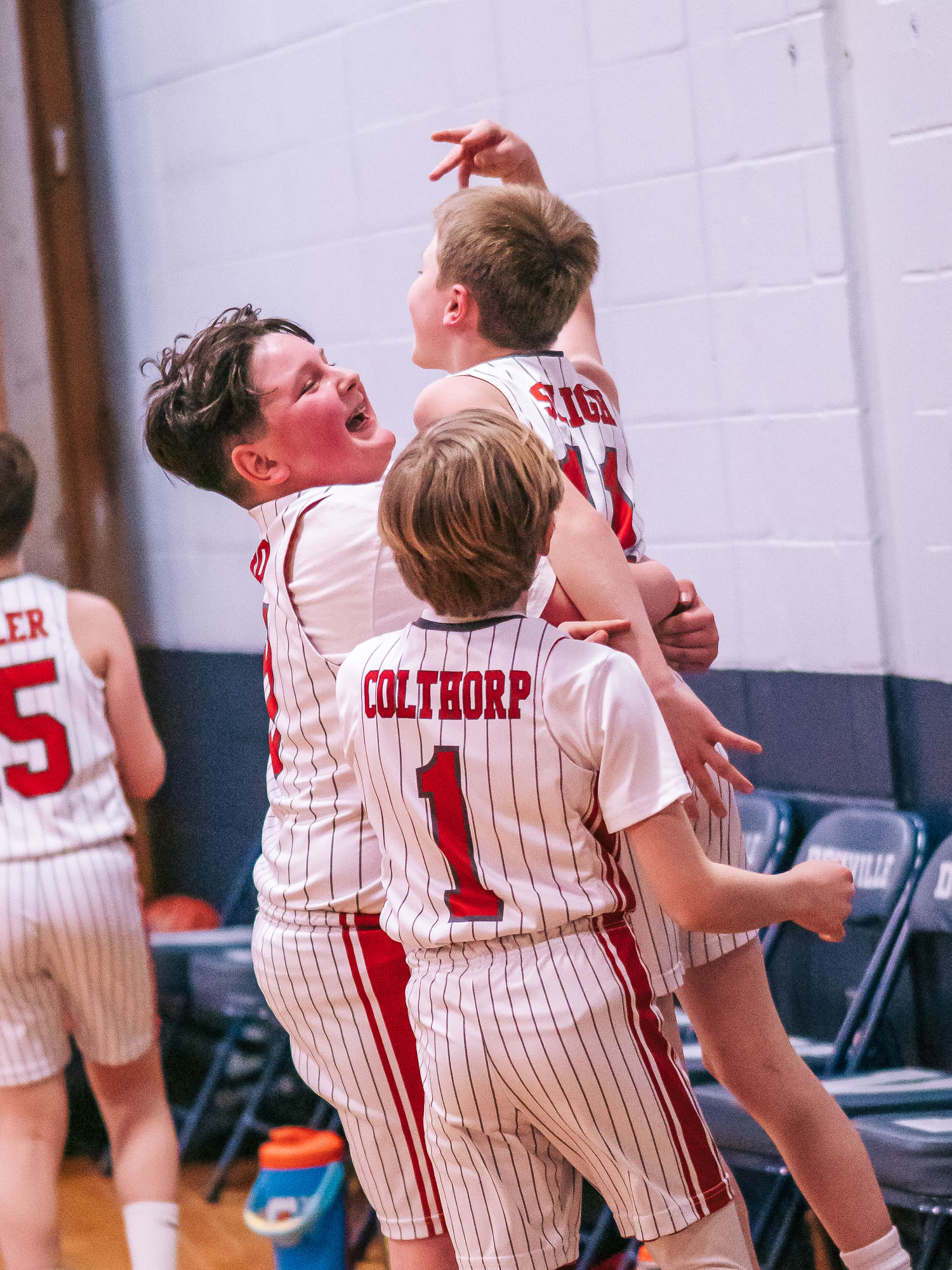 Basketball — layup