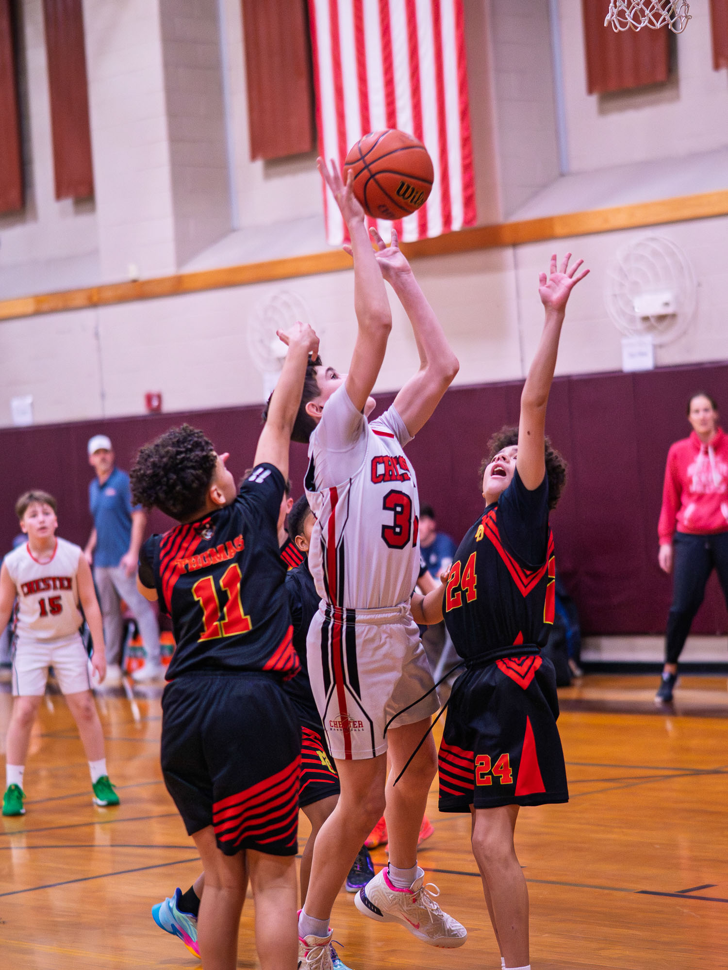 Chester basketball game
