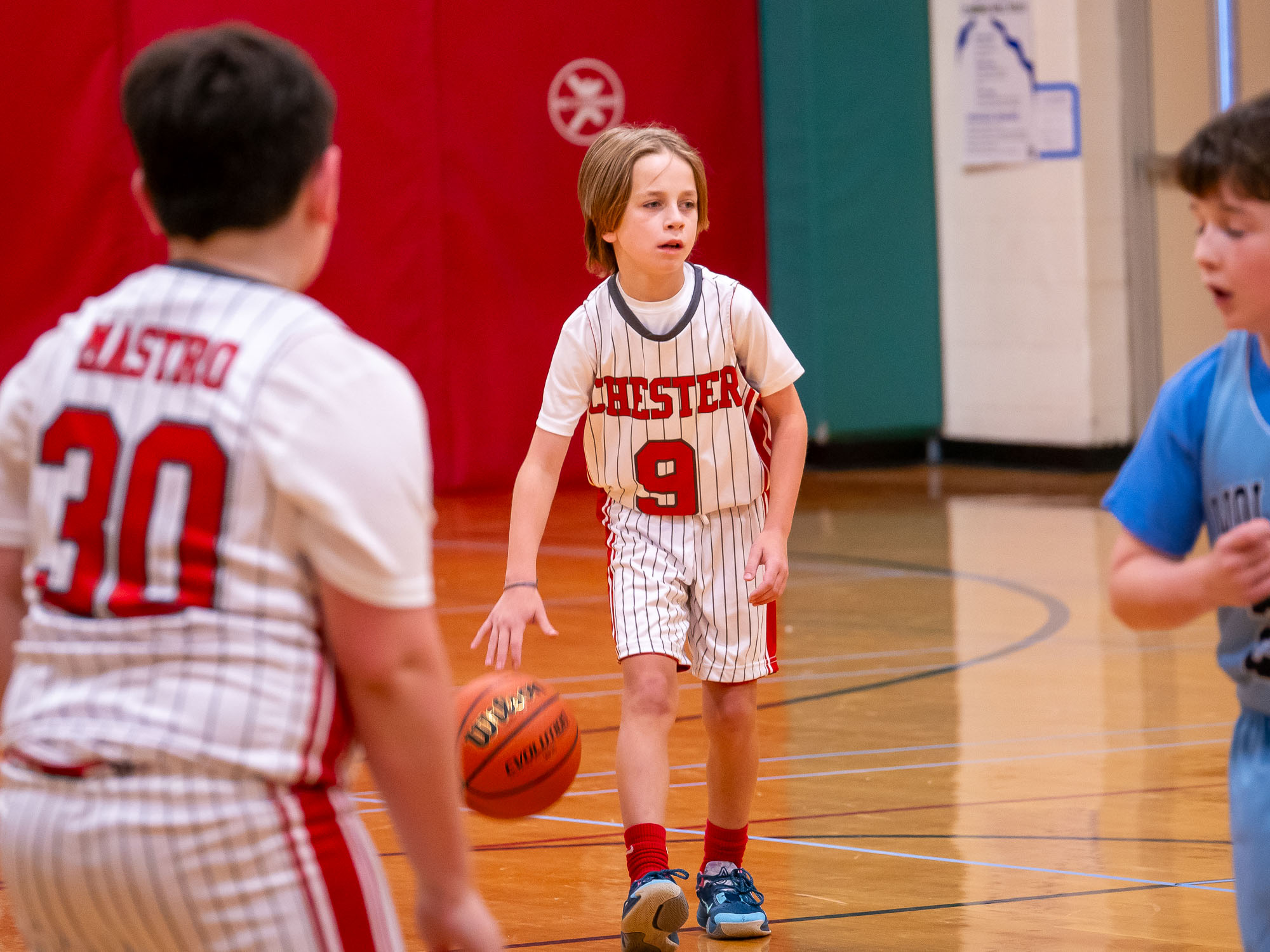 Chester player getting open