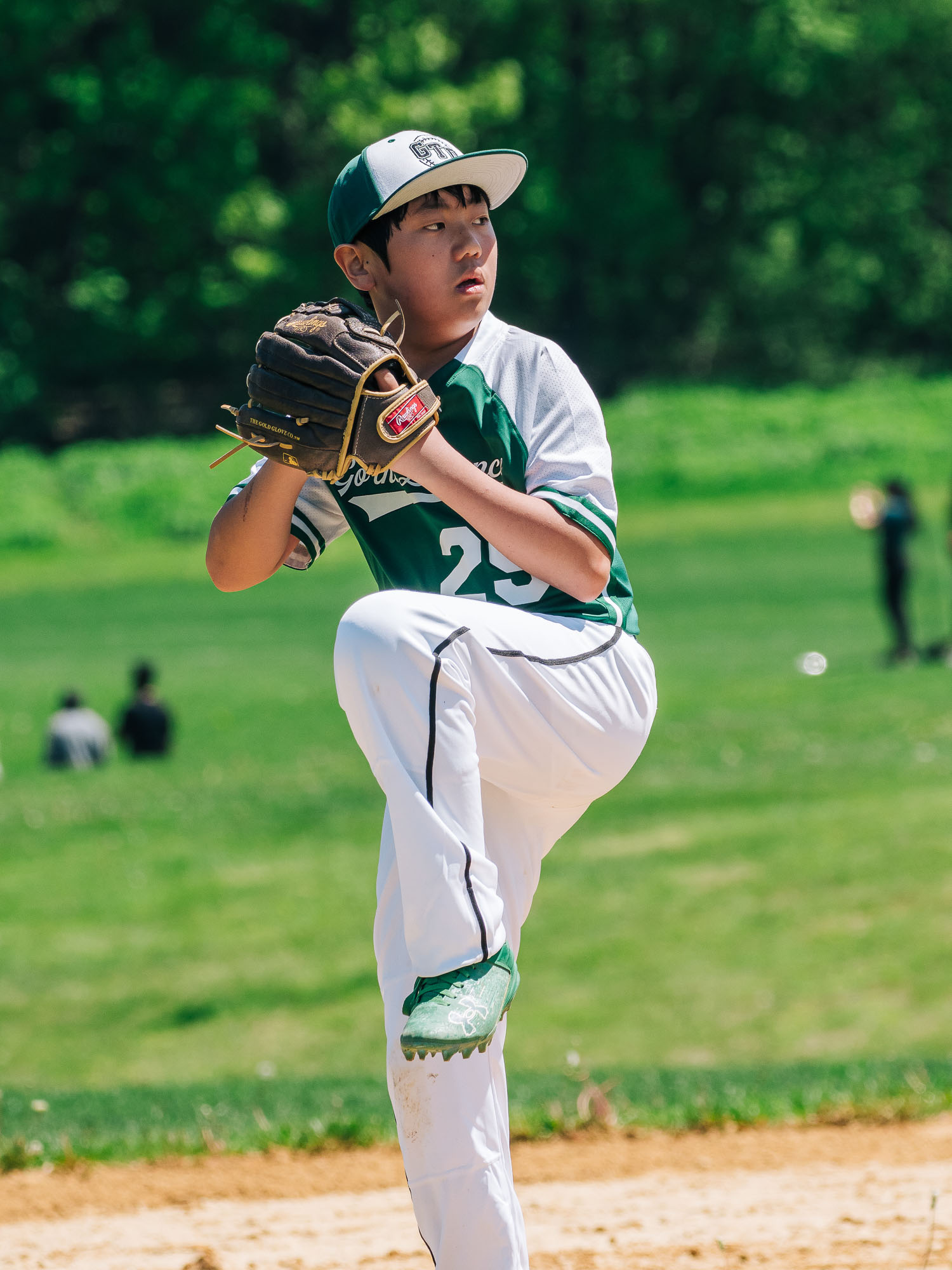 Baseball — pitcher wind-up
