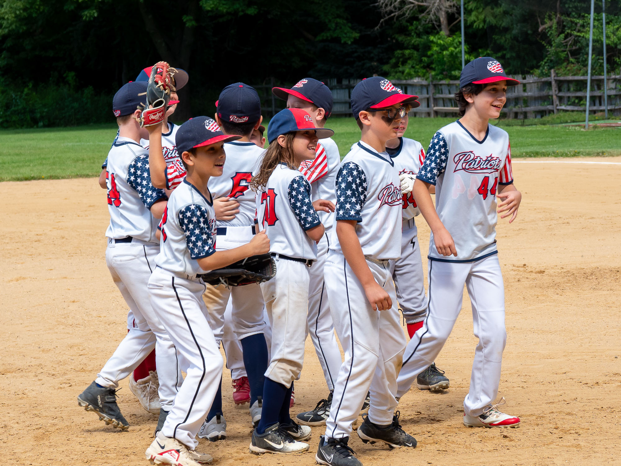 Team celebration walk