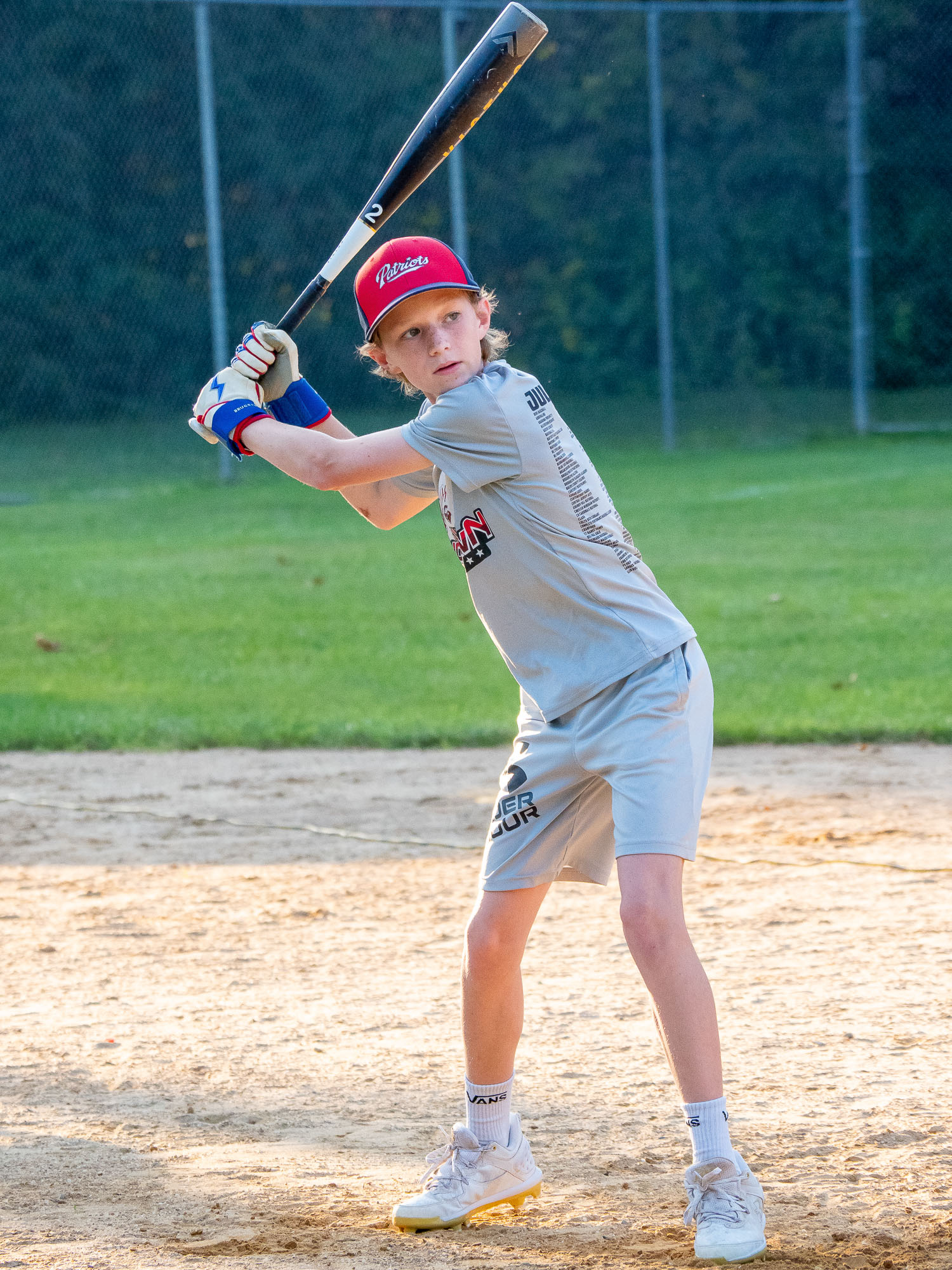 Summer baseball action