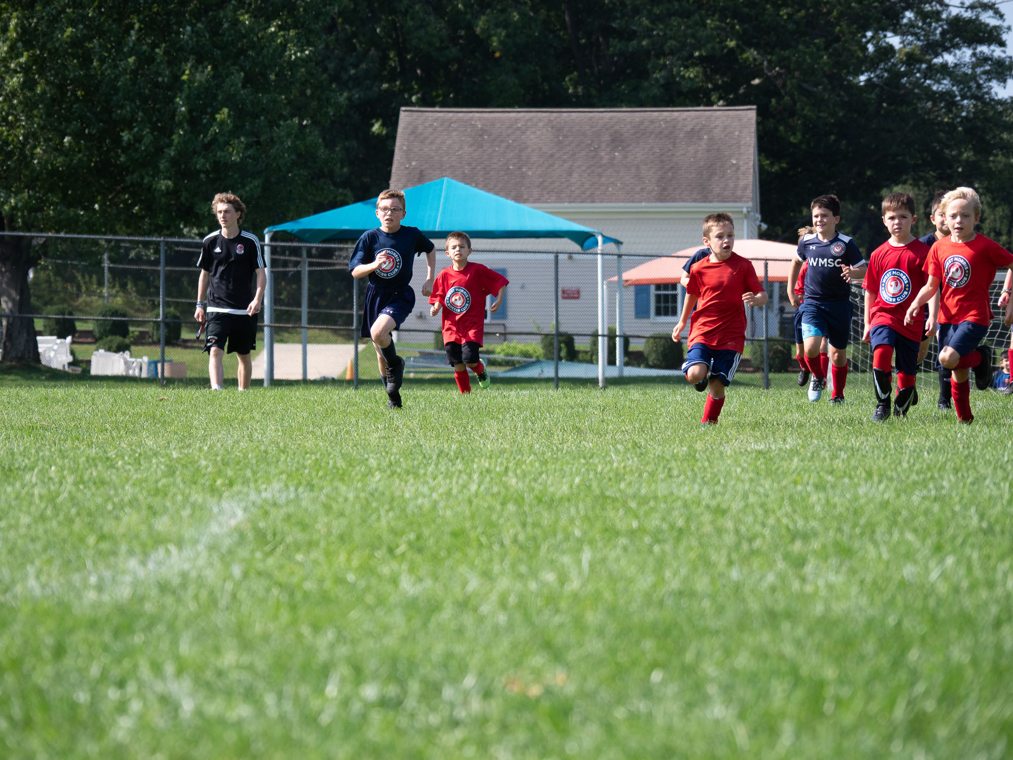 Soccer contested ball