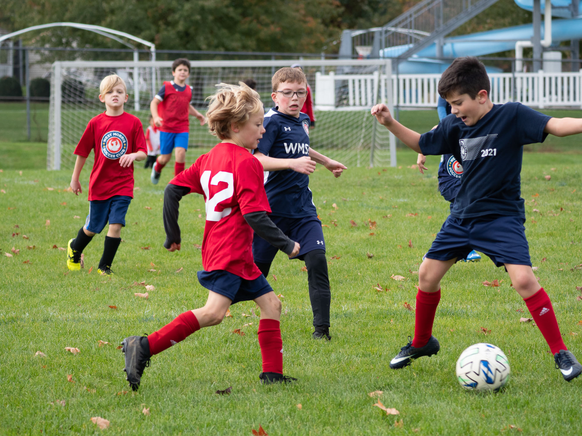 Soccer — contested ball